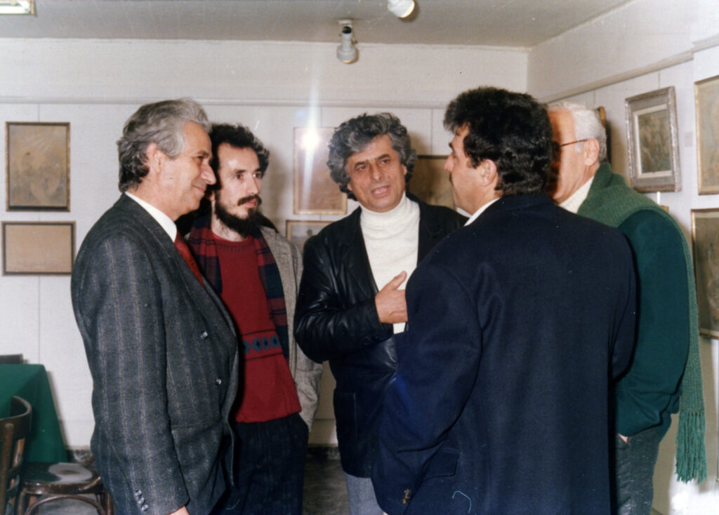 Ανδρέας Καράβολας, Δημήτρης Παπανικολάου, Σωκράτης Σκαρτσής, Γιώργος Παπασωτηρόπουλος, Ορέστης Σκαλτσάς,1990